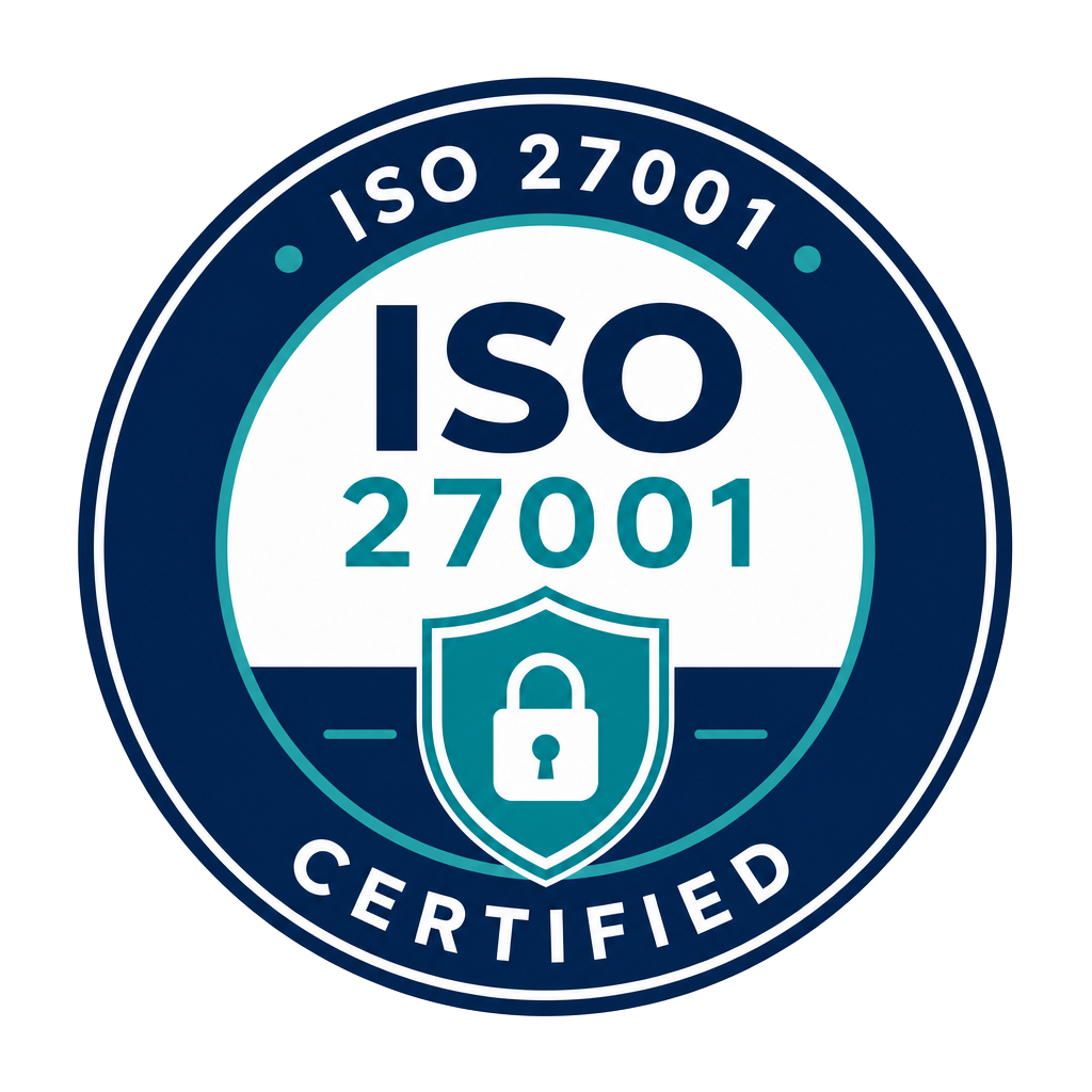 ISO 27001 Certified